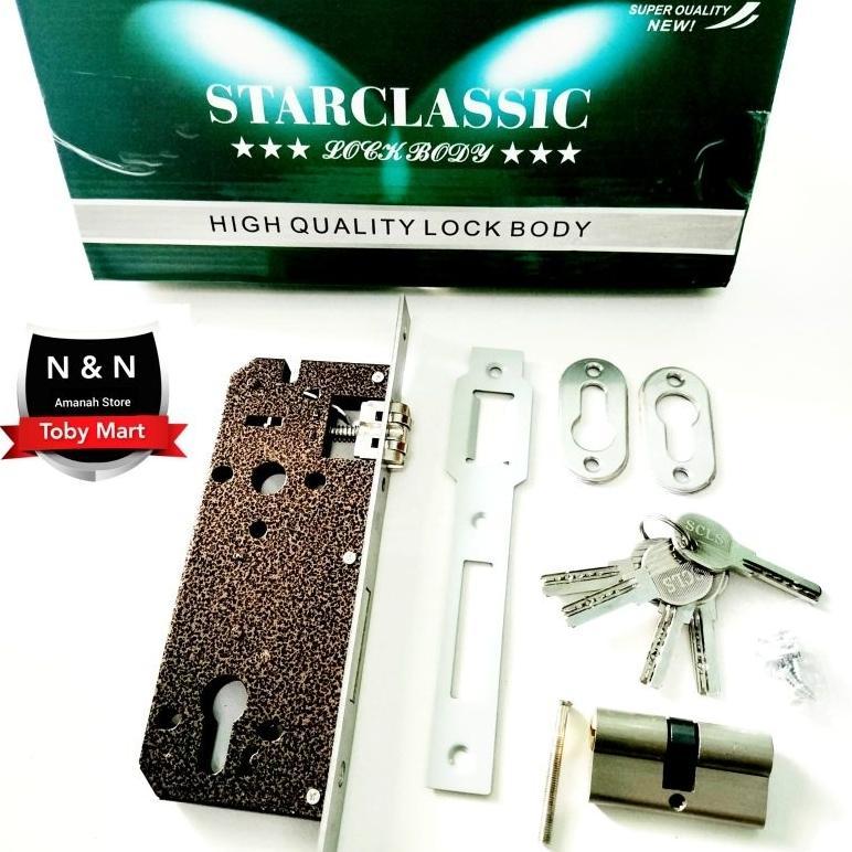 NEW STARCLASSIC kunci rumah pintu rumah gembok rumah - kunci pintu body pelor kunci [terbaik][terlar