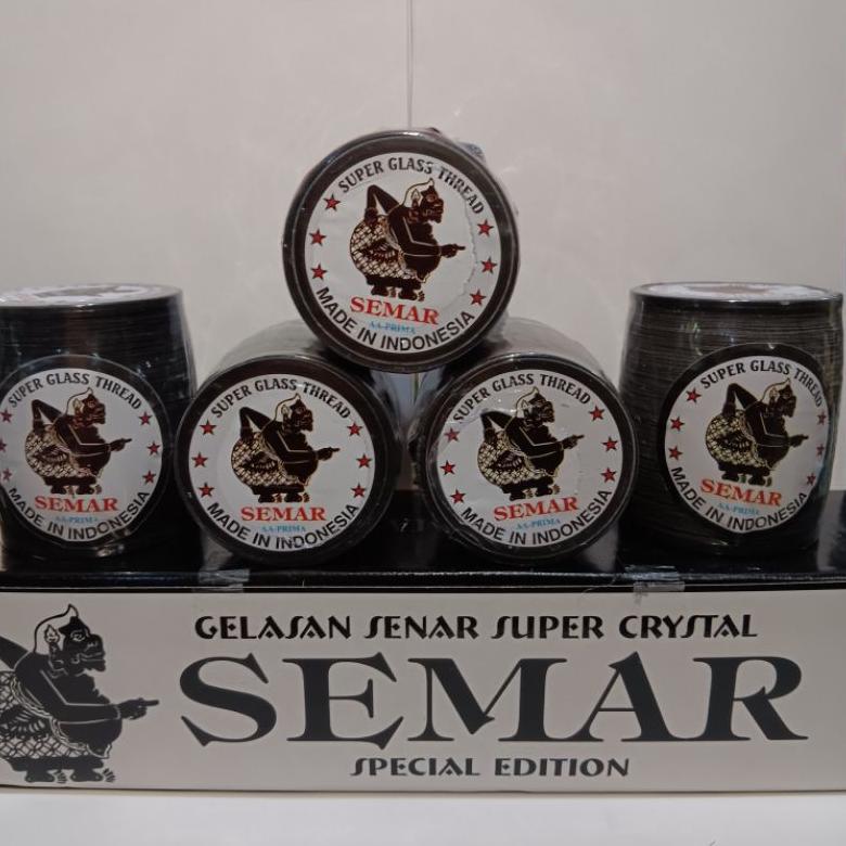 PRIMEVASTORE BENANG SENAR GELASAN TASI LAYANGAN CAP SEMAR 0,24 KLOS 2000 YARD ORIGINAL