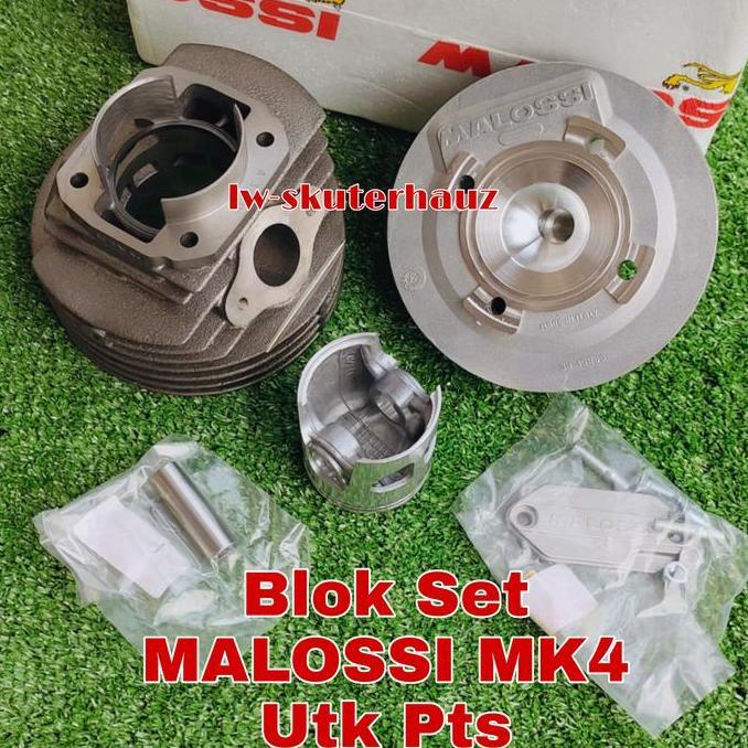Blok Set MALOSSI MK4 136 cc made in Italy utk Smallframe Pts dkk