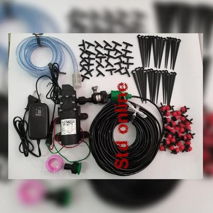 Paket misting/kabut/embun/30 nozzle PAKET MISTING EMBUN Komplit