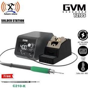 Karibianszz - GVM T210S SOLDER STATION ORIGINAL - SOLDER LAYA LED LCD - SOLDER CEPAT PANAS TEKNISI P