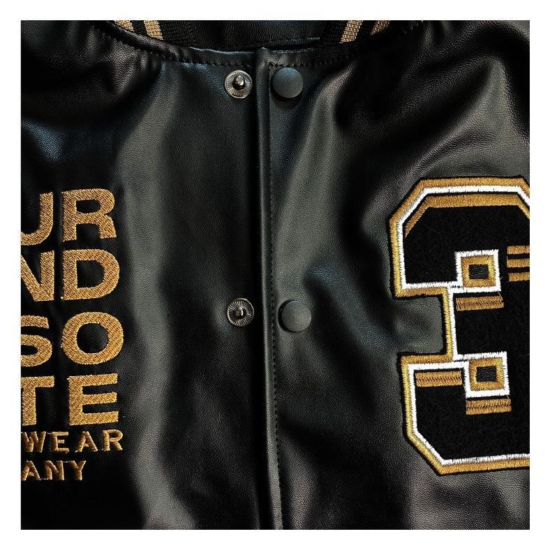 TERBARU X Urband Absolute Jaket Varsity Leather Sintetis A505