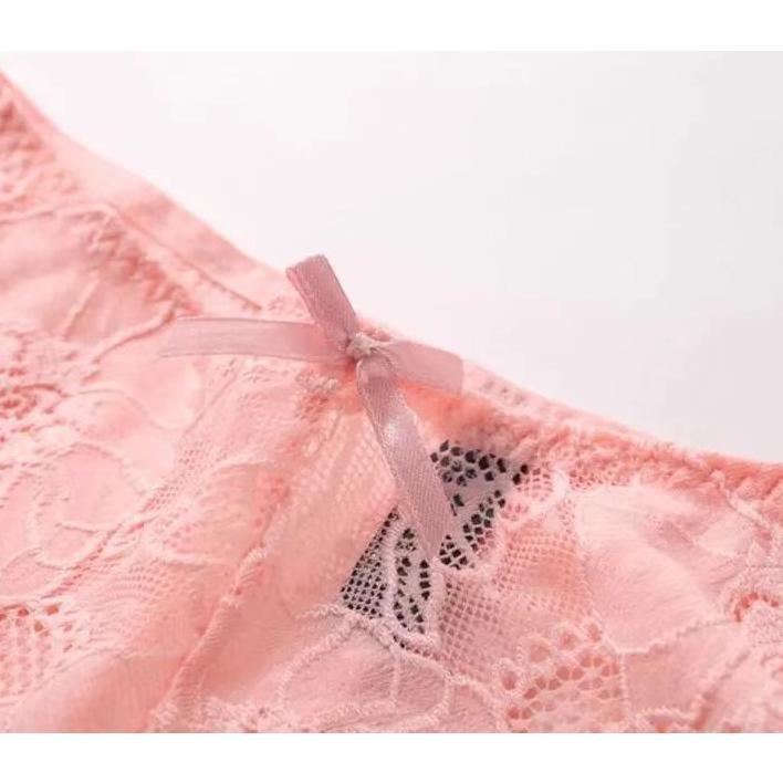 Terlaris Bestware Sexy Transparan Renda Celana Ukuran Jumbo Hot Low Waist Open Crotch Celana Dalam S