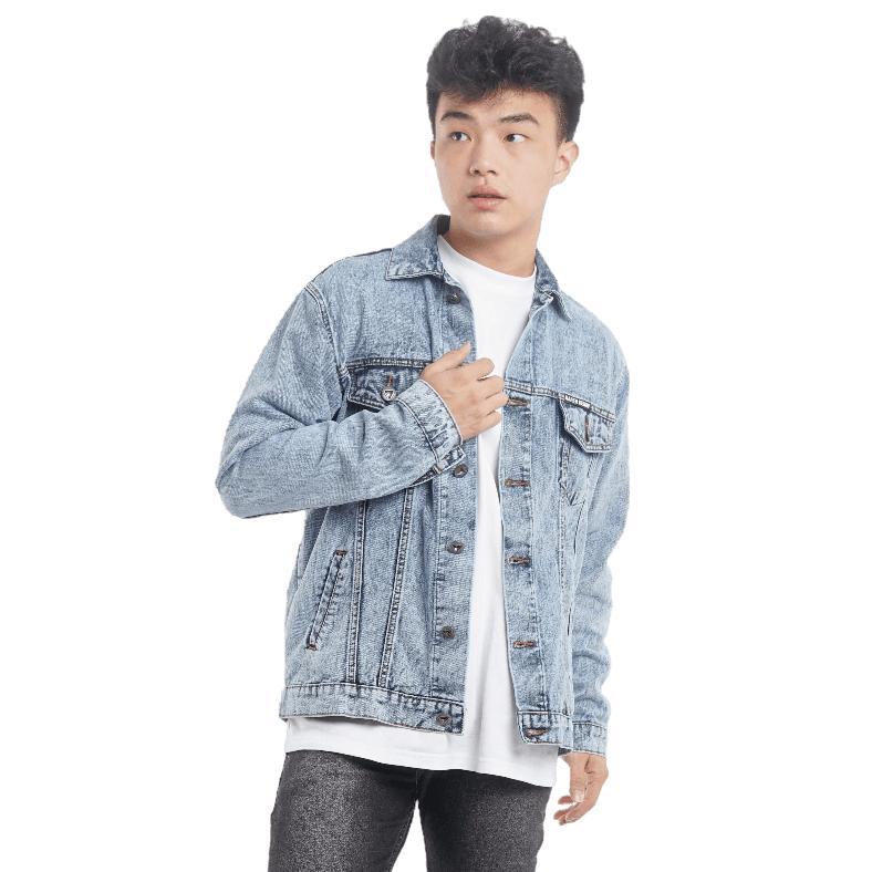 sale Rafen Jaket Jeans Denim Pria Wanita Unisex Original