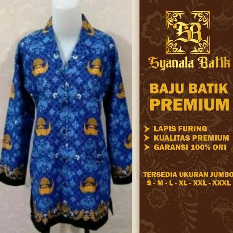 New Seragam Korpri Wanita Motif Terbaru Dengan Lapisan Puring