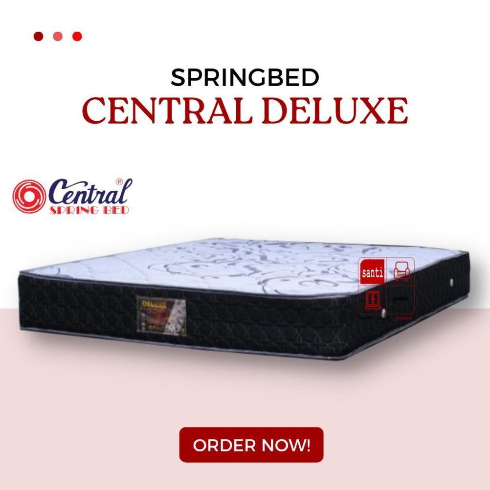 NEW Springbed Central Deluxe Kasur saja [terbaik][terlaris]