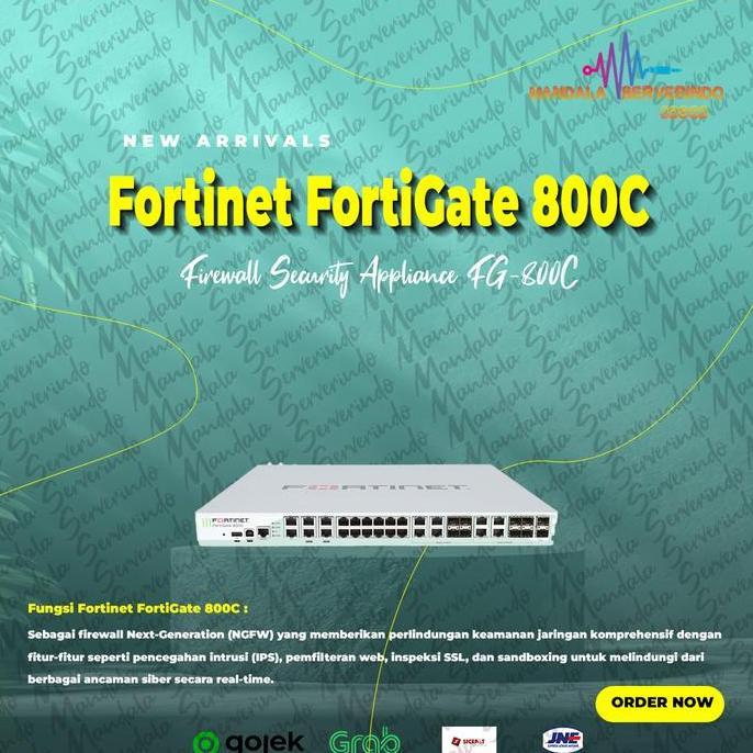 Fortinet FortiGate 800C Firewall Security Appliance FG-800C