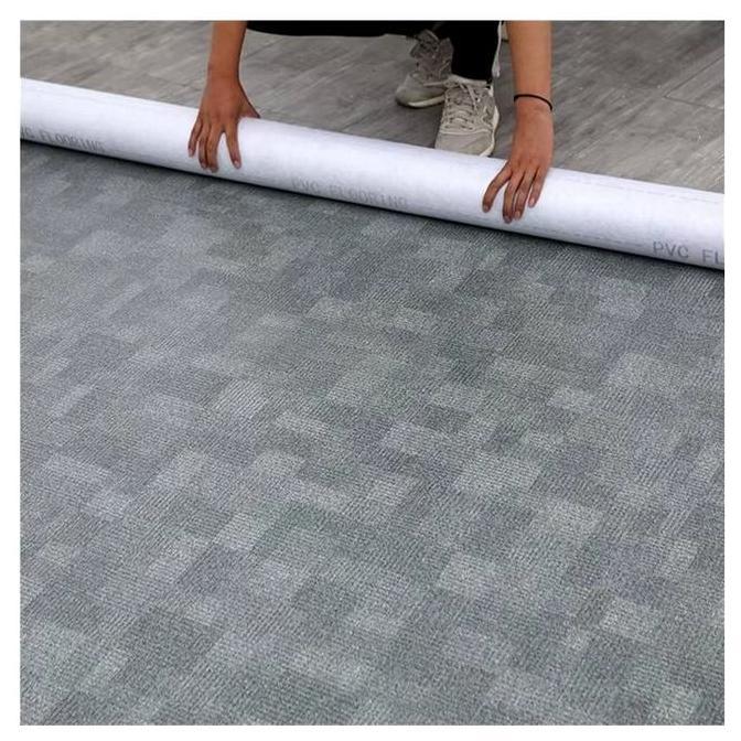 KARPET LANTAI VINYL KOREA (20 METER X 2 METER) GULUNGAN TEBAL TIKAR ALAS LANTAI