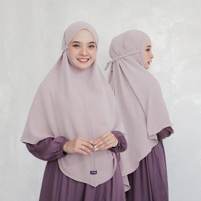 Veil- Nova Bergo Crinkle | Jilbab Instan Syari Airflow By Jamise