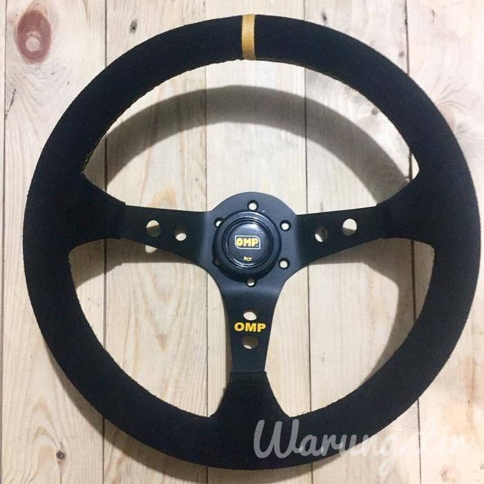 Stir Racing Omp Corsica Suede - Steer Mobil Celong R14 Drift Offroad Original Dan Terpercaya