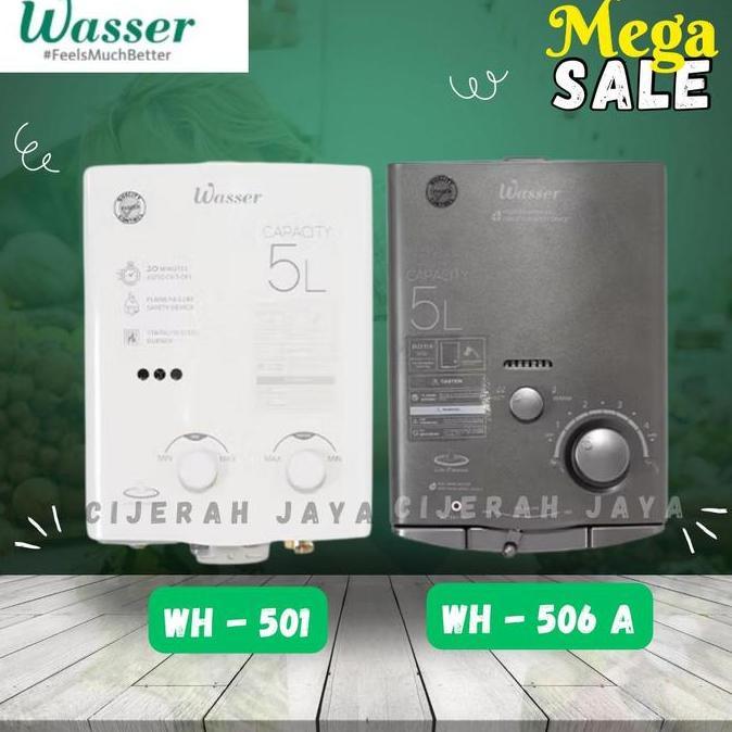 Water Heater Wasser Wh 506 A Wh-506A Wh506A / Pemanas Air Gas Wasser Wh-506 A