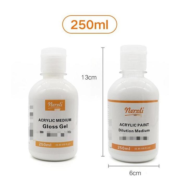 LEONHART Varnish Akrilik 250ml Pelapis Lukisan Matt Gloss Untuk Cat Air Acrylic