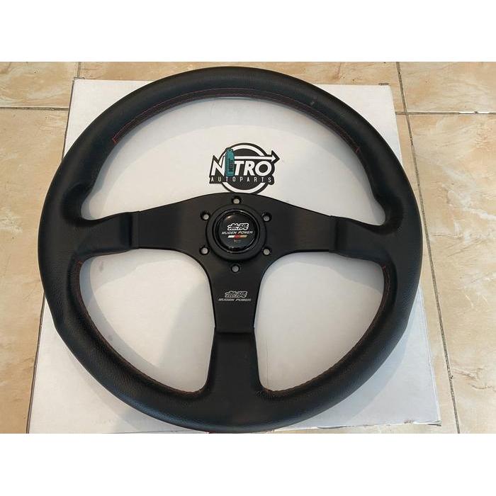 Steering Mugen Original (Leather) Original Dan Terpercaya