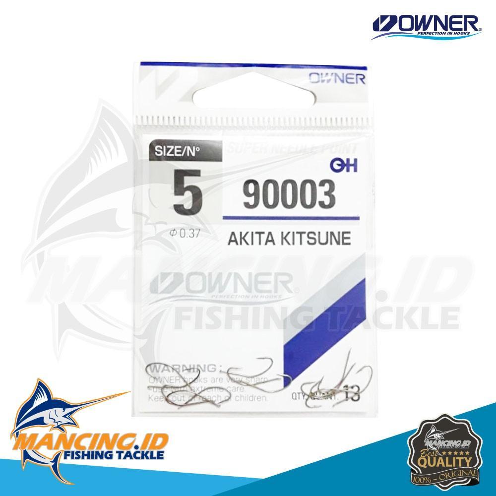 Owner Akita Kitsune 90003 Hook Mata Kail Pancing Made In Japan