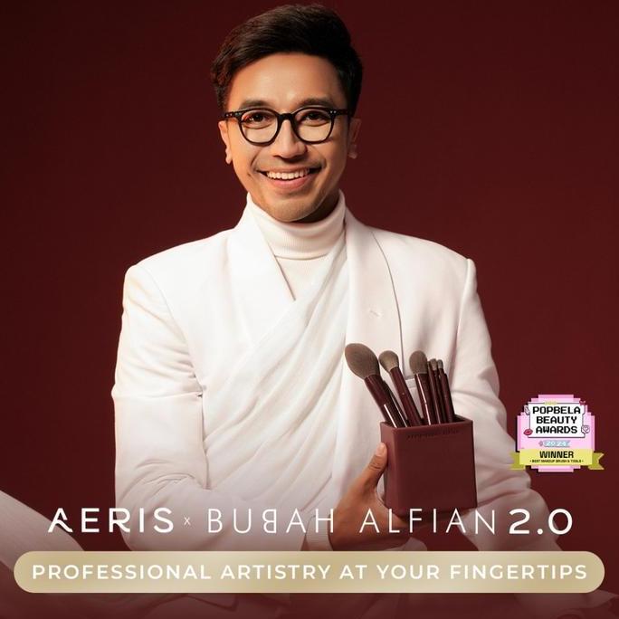 Gondangwisan88 - Aeris Beaut X Bubah Alfian 2.0 Merlot Single Brush | Brush Make Up Vegan Maroon Bes