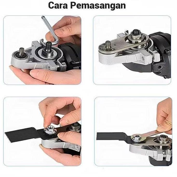 Bng- Adaptor Oskilasi Komplit Multuna Adaptor Gerinda Menjadi Oskilasi