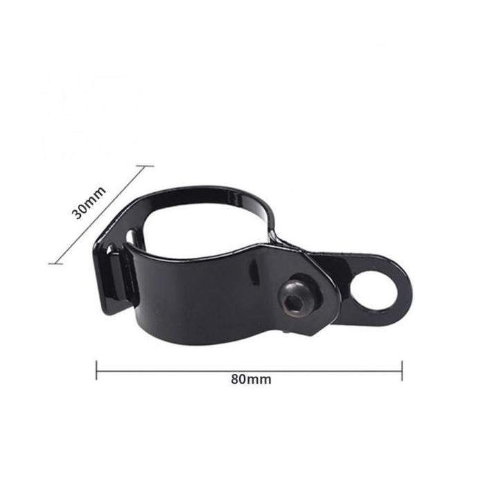 JHONXIE 2pcs/Set Briket Lampu Tembak Motor Dudukan Lampu Sorot Holder Lampu Tembak Motor