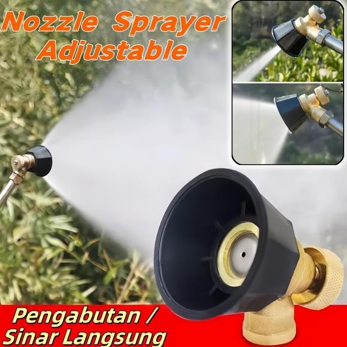 LEONHART Nozzle Sprayer Adjustable Nozzle High Pressure Sprayer Atomizing Nozzle Pressure Electric S