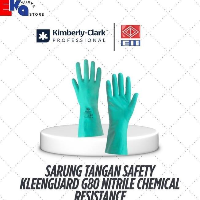 Sarung Tangan Safety Kleenguard G80 Nitrile Chemical Resistance Eii