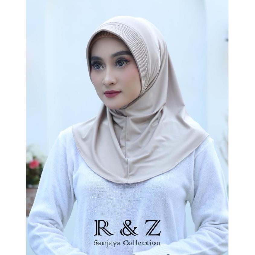 Hijab Instan Bergo Sport Pet Kecil Size S Jersy Spandex Panjang Muslim Kerudung