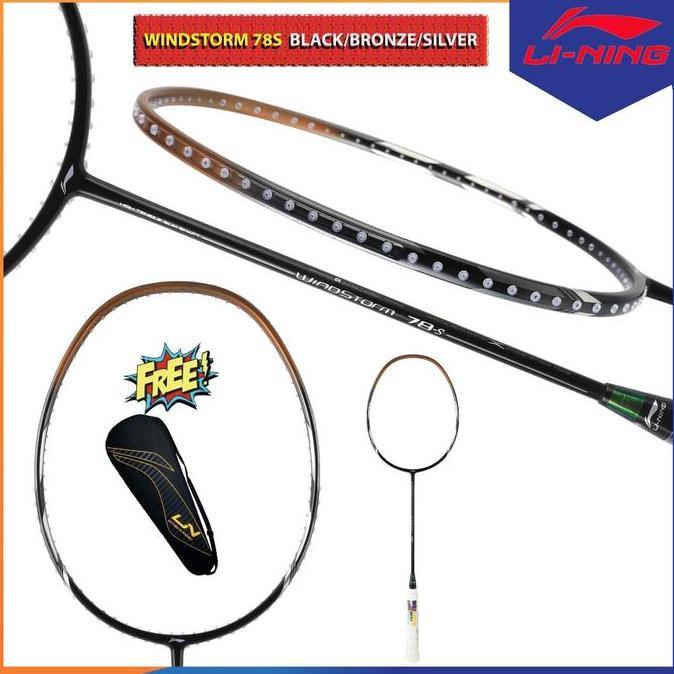 LINING WINDSTORM 78 S RAKET BADMINTON