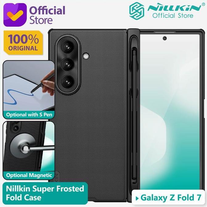 Case Compatible For Samsung Galaxy Z Fold7 / Z Fold 7 Nillkin Frosted Fold Casing