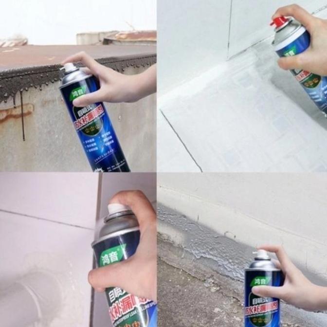 Lem semprot cair Anti Bocor tembok pipa atap rumah waterproof Diskon