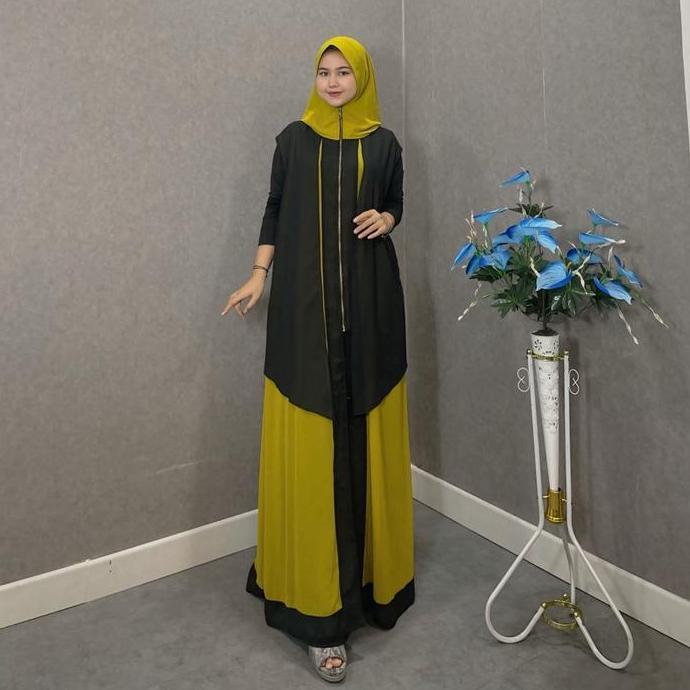 Kanaboydagang - Dania Hijab Rompi | Jilbab Rompi | Hijab Instan | Hijab Viral | Jilbab Lebaran | Rom