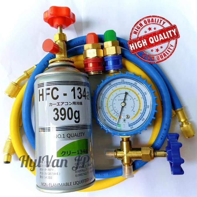 PAKET PENGISIAN FREON AC MOBIL RESTOCK