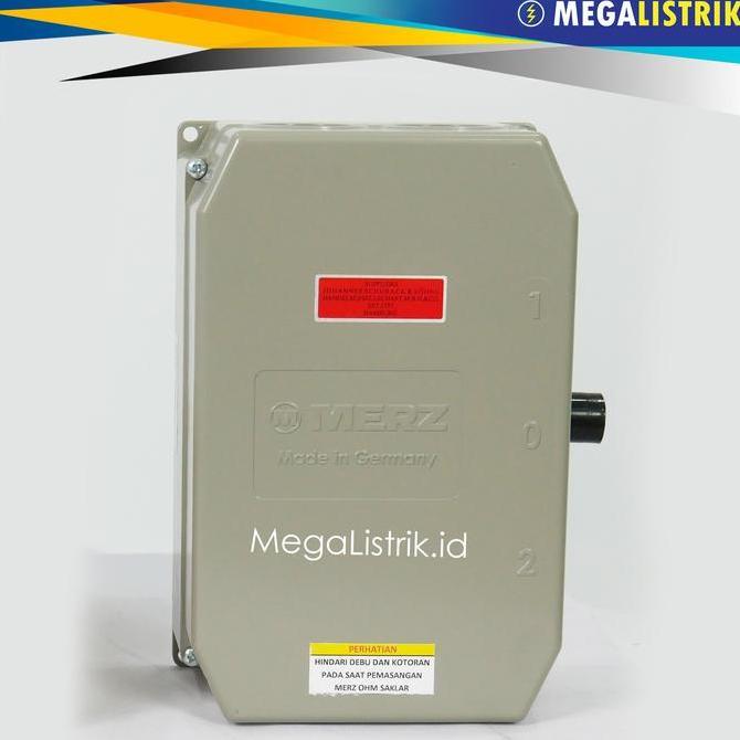 Merz Ohm Saklar GZ 4 Pole 100A MERZ809 / Handel Saklar On Off On 4P 100 Ampere Standard N Jerman / C