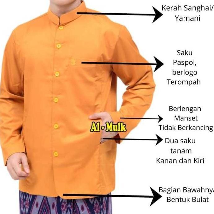 PROMO Baju Koko Pria Exclusiv Koko Semi Jass AL MULK Collection 2026