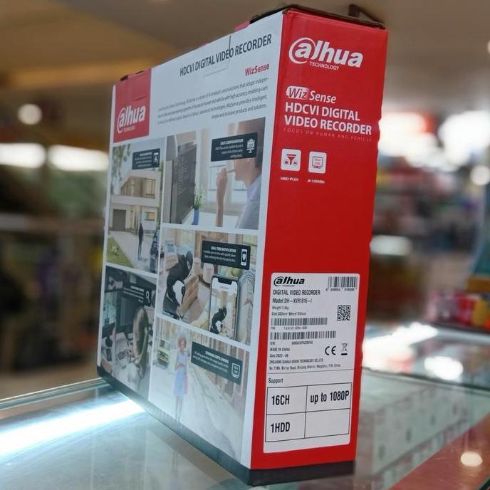 Var- Dvr Dahua 16Ch Full Hd Xvr-1B16 H-265 Resmi Terbaru