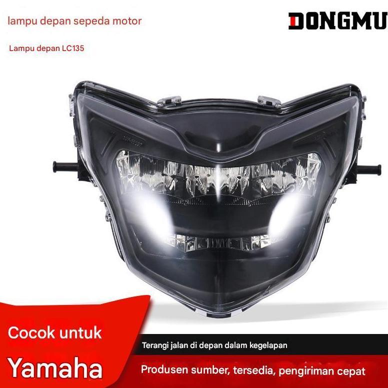 <RAJA> Lampu Depan Sepeda Motor Yamaha LC135 V2V6 Model 107-95597 (DONGMU) sdi