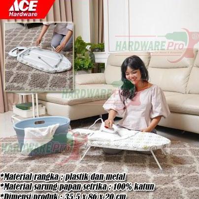 BEST PRICE - Meja Setrika Lipat Meja Setrika Duduk Putih Stora Ace Hardware