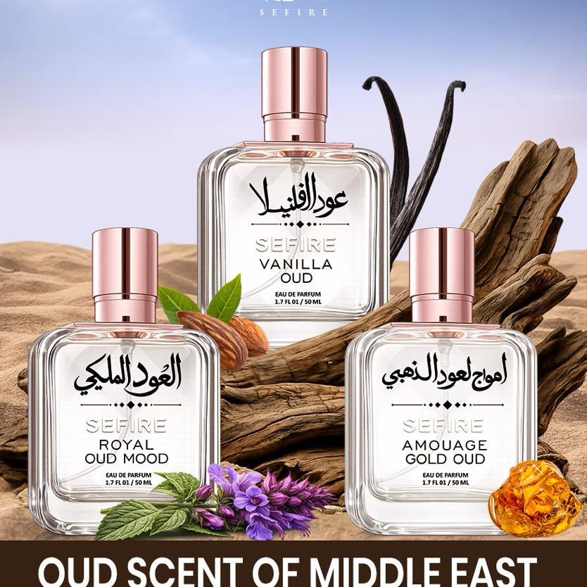 Sefire Parfum Oud Unisex Sefire 50Ml Royal Oud Mood | Amouage Gold Oud | Vanilla Oud Tahan Lama Bpom