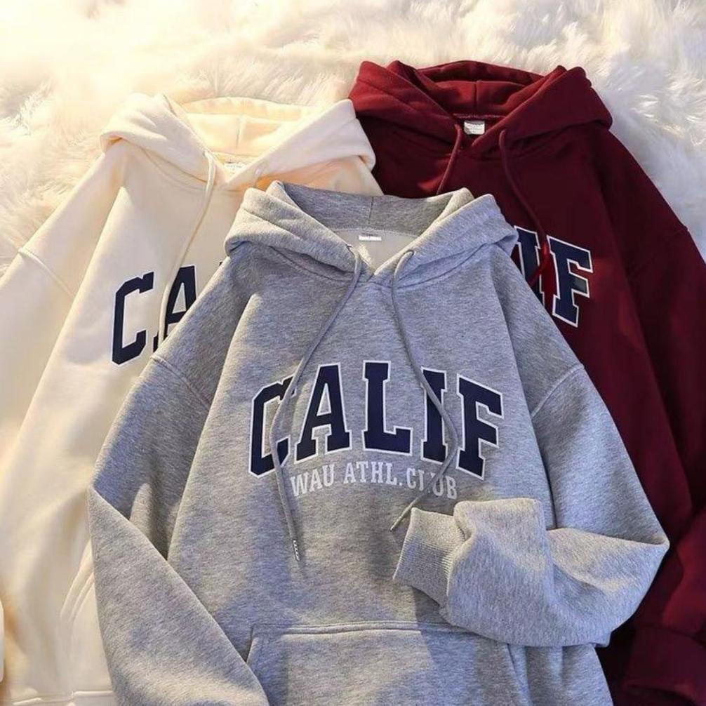 TERMURAH Sweater Hoodie CALIF CLUB Jaket Jumper Pria Wanita Size M L XL XXL Bahan Babyterry