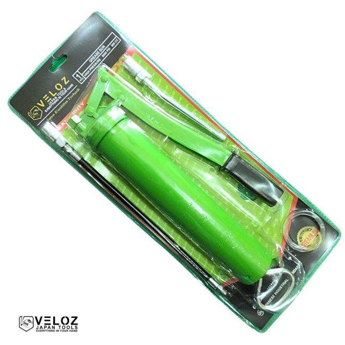 VELOZ hand grease gun 500 ML pompa gemuk oli 500 CC stempet manual