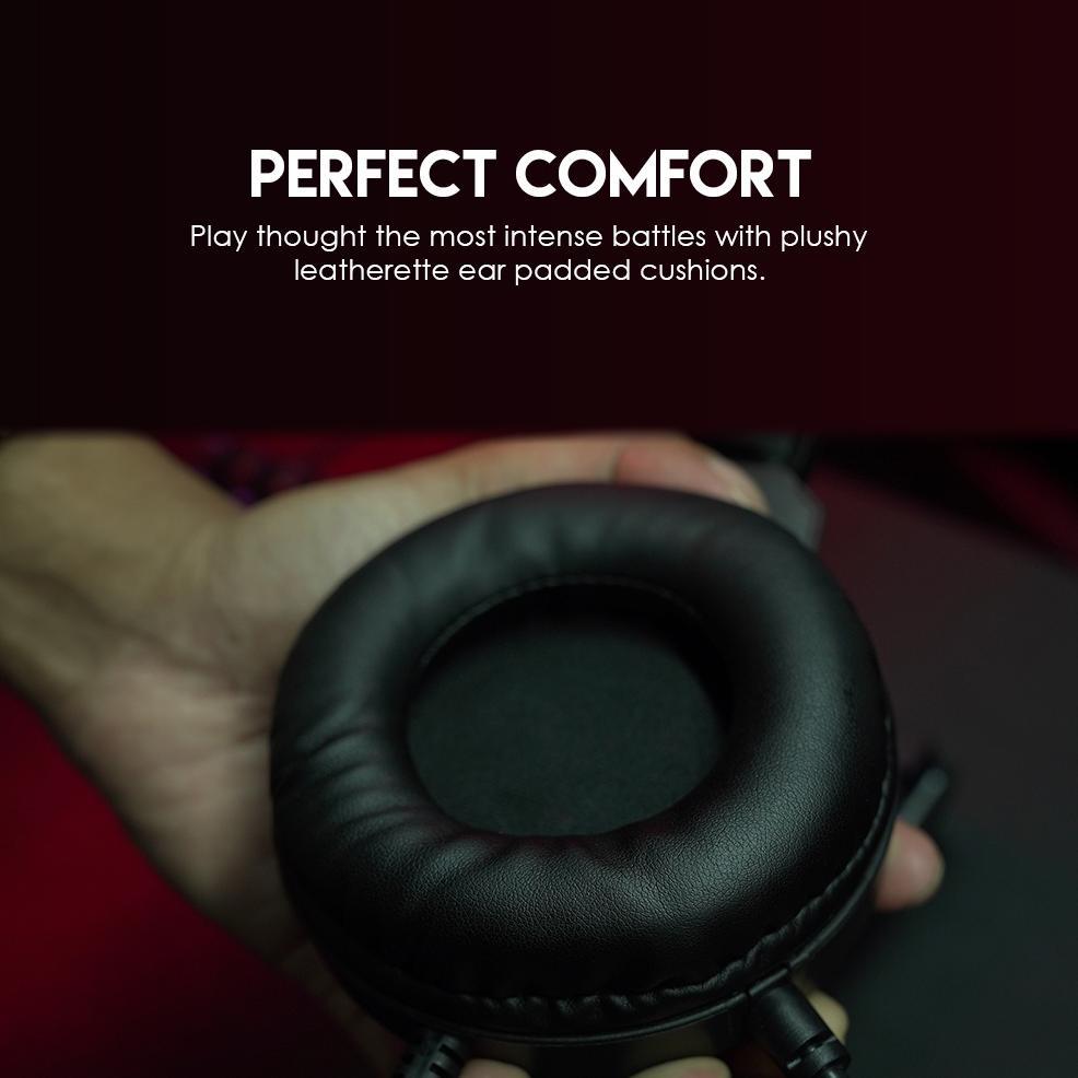 BESTPROMO Fantech HQ53 Flash Lightweight Wired Gaming Headset