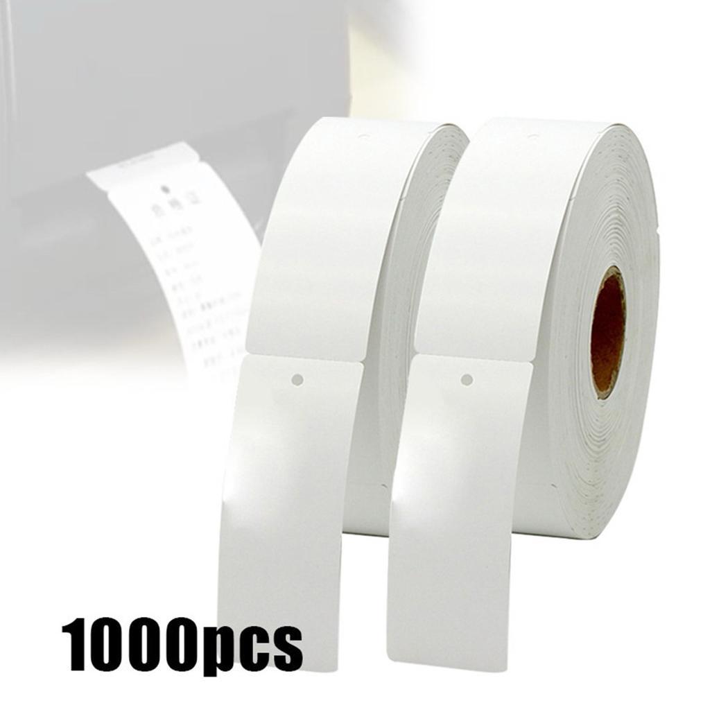 1000pcs hangtag baju Dapat dicetak tag baju branded 35*50mm label karton hang tag Label sertifikat p