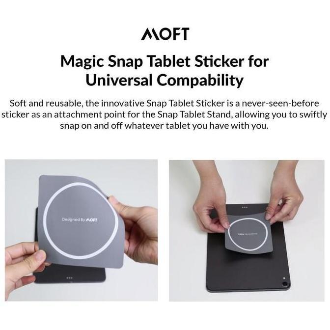 MOFT Snap Tablet Stand (for Universal Tablet / iPad ) (TERBAIK) (TERBARU) (TERMURAH)