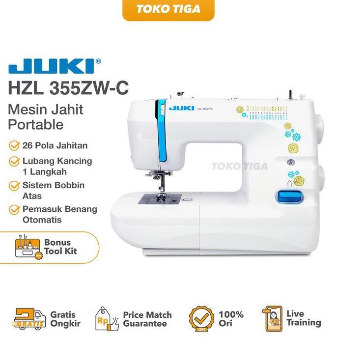 Terlaris [Promo] Mesin Jahit Juki Hzl 355Z W-C / 355Zwc (Multifungsi Portable)