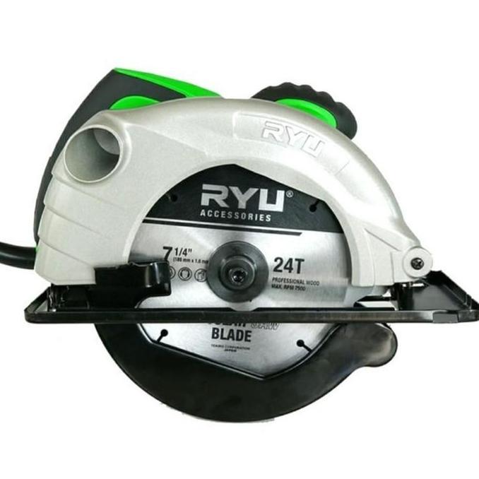 Terlaris Tekiro Ryu Mesin Gergaji Kayu Circular Saw Circle Serkel 7 Inch