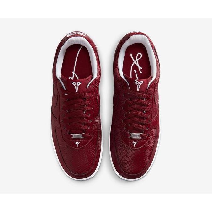 Sepatu Basket Pria Nike Kobe Bryant Air Force 1 Low Lower Merion High Away IB0018-600 (TERBAIK) (TER