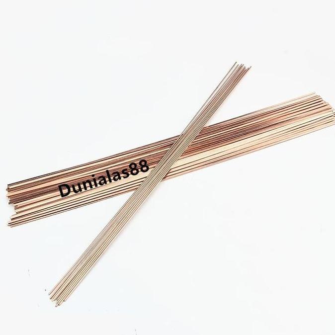 Promo Kawat Las Tembaga Bulat 50Cm 2.0Mm 2.5Mm 3.0Mm Kawat Las Welding Rod Fosfor Tembaga Cod