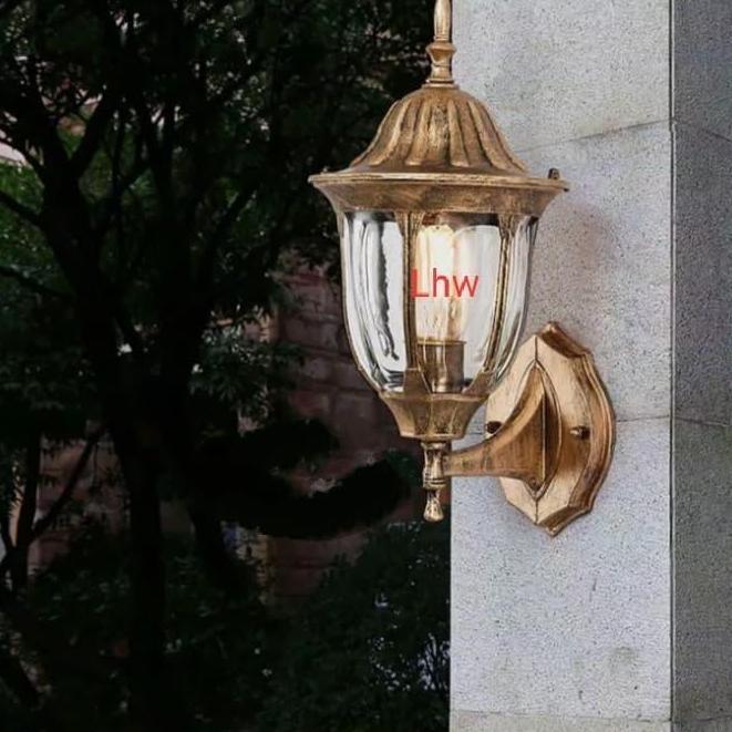 lampu hias dinding klasik outdoor indoor /lampu tempel outdoor/indoor 1007 s