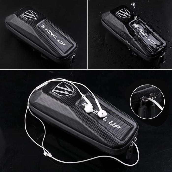 Tas Frame Waterproof / Tas Sepeda Anti Air / Tas Smartphone Sepeda Original Dan Terpercaya