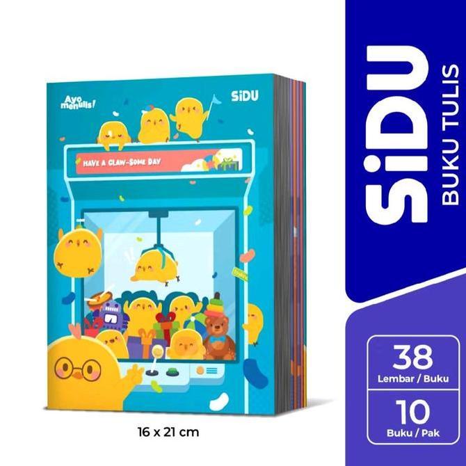 New- Buku Tulis Sidu 58 Lembar Dan 38 Lembar Buku Tulis Sidu Buku Catatan Paper Stationery Sekolah K