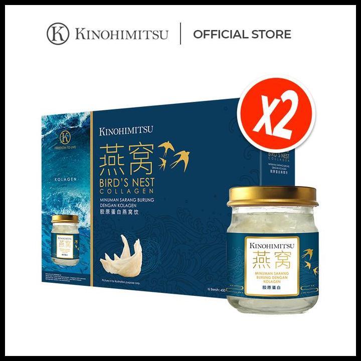 [Bundle] Kinohimitsu Bird'S Nest Collagen 75Ml - 6 Botol Terlaris