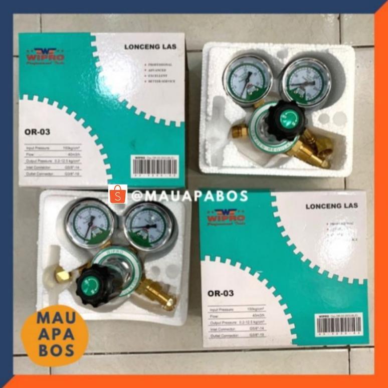 Regulator Las Oksigen Wipro Lonceng Las Oxygen Wipro Original