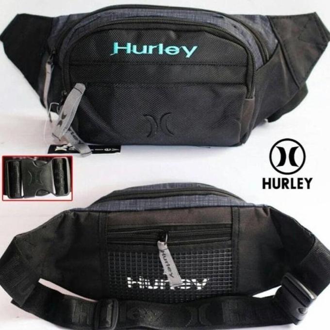 kompek tas pinggang pria hurley yt